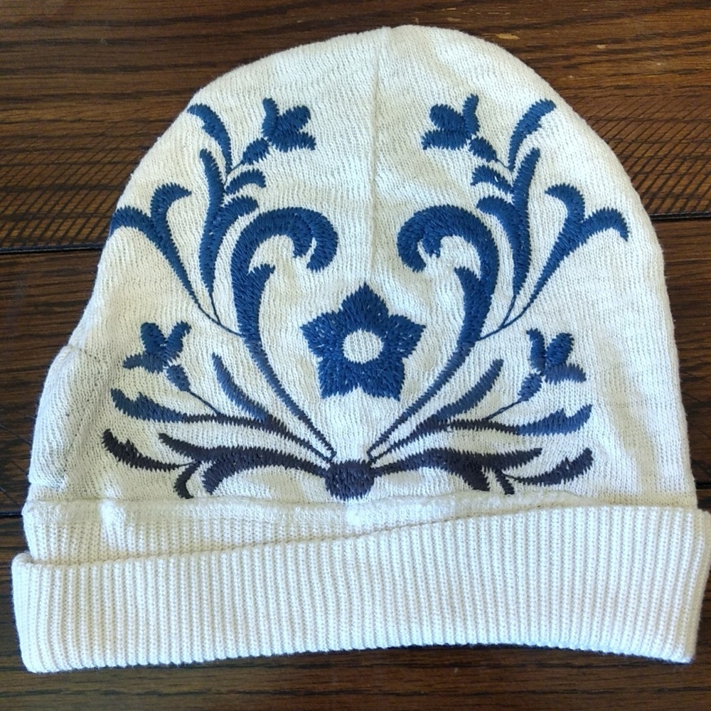 NWT Johnny Was Biya Embroidered Beanie
